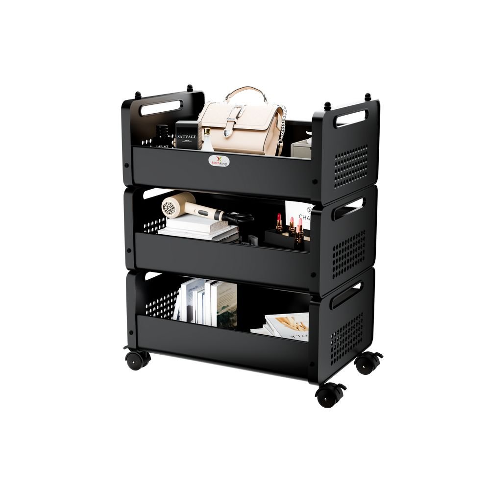 Container Box Trolley - 3 Tier